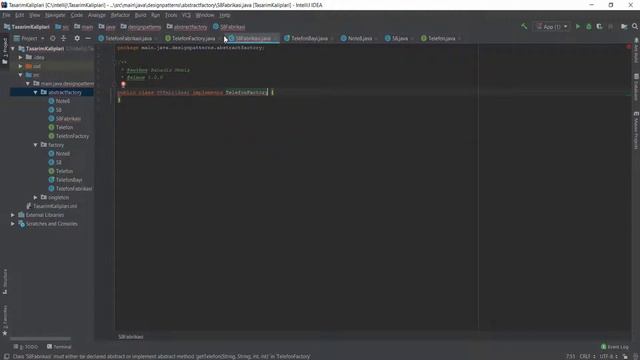 Abstract Factory Design Pattern (Soyut Fabrika Tasarım Kalıbı) смотреть онлайн