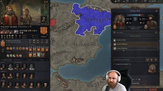 THE LEGEND OF THE VIKING CHEESE! Crusader Kings 3 - Fate of Iberia Campaign #5 смотреть онлайн