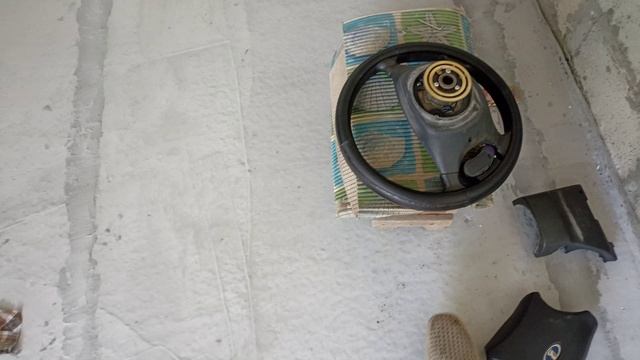 Как снять калиновский руль с ваз 2110