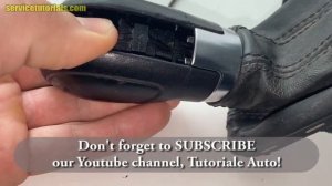 How to replace (disassemble) DSG Gear Knob VW Passat B7, B8, CC, Tiguan, Touran, Golf Mk7 GTI, Skod