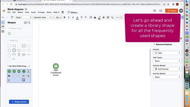 Create Lucidchart Shape Library for BPMN 2.0 Process Modelling Process Mapping смотреть онлайн