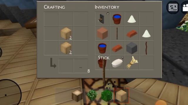 Крутые крафты из дерева в Мини блок крафт)