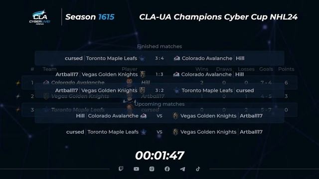 2023.10.31 ► CLA-UA Champions Cyber Cup смотреть онлайн