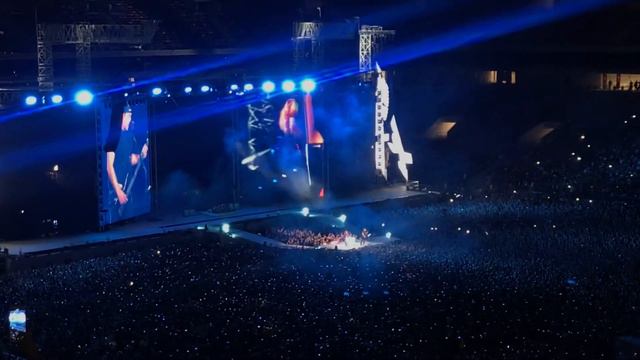 Metallica исполняет Виктор Цой - Группа крови 21.07.2019 концерт Москва Лужники смотреть онлайн