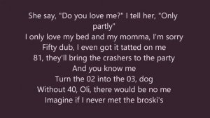 Drake - Gods Plan (Lyrics)