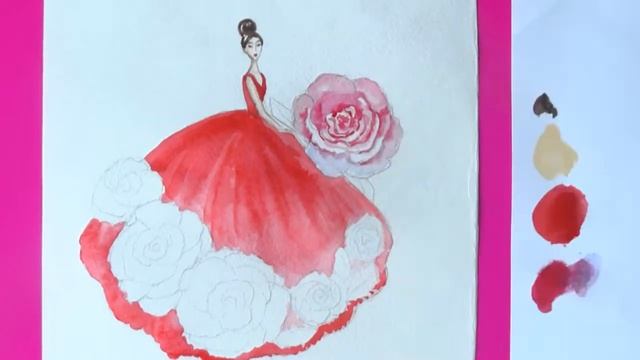 Цветочное платье