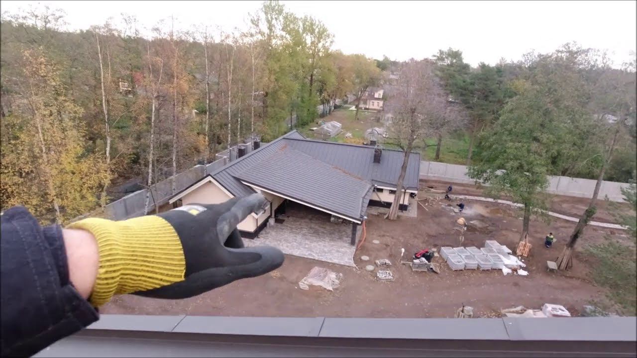 Фальцевая кровля  ч2 Standing Seam Mechanical Double Lock