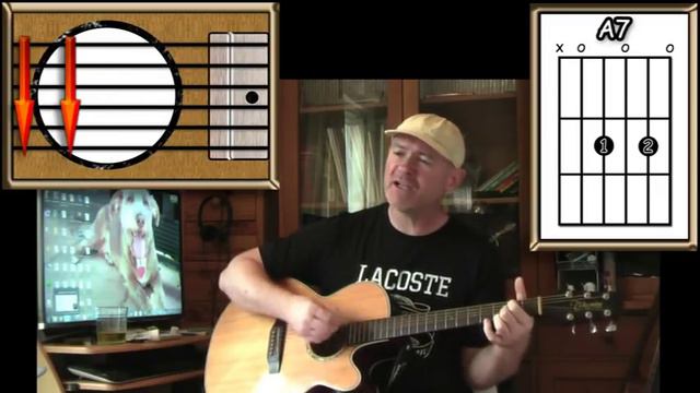 Telephone Line - ELO - Acoustic Guitar Lesson (detune 1 Fret)