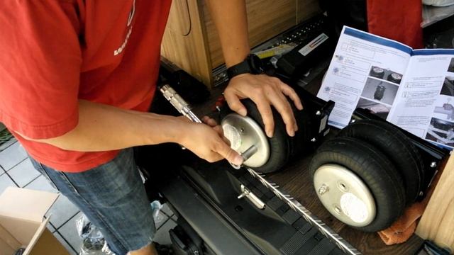 Zusatzluftfederung VB-SemiAir Einbau Mercedes Sprinter Oder VW Crafter 1 Komfort-Set How To #G8N