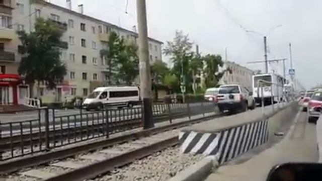 В Улан-Удэ появился новый "трамвай" смотреть онлайн