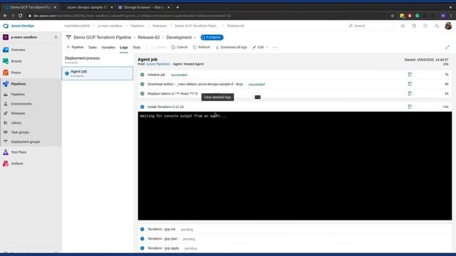 Azure Devops Pipelines on GCP with Terraform смотреть онлайн