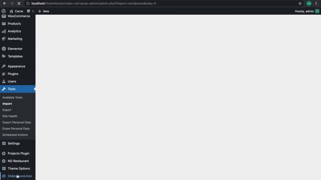 Butcher Meat WordPress Theme - Install Demo Content смотреть онлайн