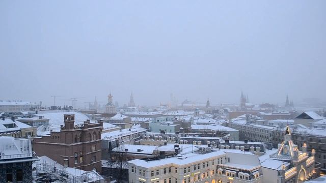 Стихотворение "Зимняя Москва" Валентина Толкунова смотреть онлайн