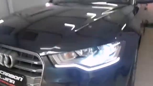Xenon Carbon Garage Audi A6 4G full custom front light upgrade morimoto bixenon led daylight смотреть онлайн