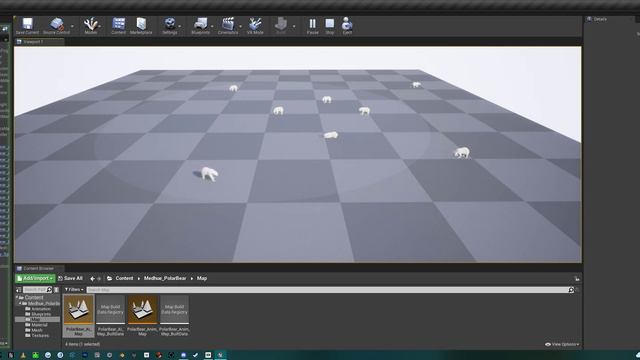 Medhue Polar Bear with AI inside of Unreal Engine!! смотреть онлайн
