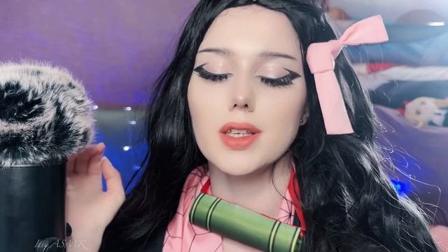 ♡ Незуко снимет твой стресс АСМР | Nezuko relieves your stress ASMR ♡ смотреть онлайн