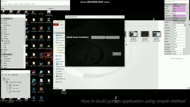 Building simple app with python using page gui generator смотреть онлайн