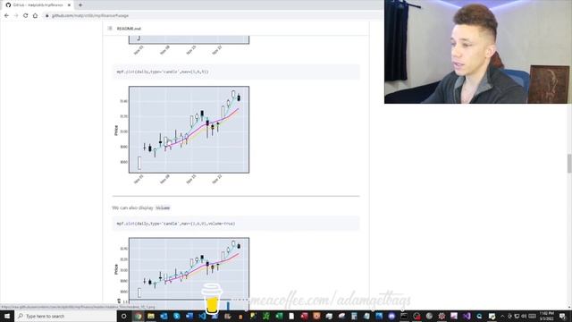 How To Plot Candlestick Stock Charts In Python With MPL Finance смотреть онлайн