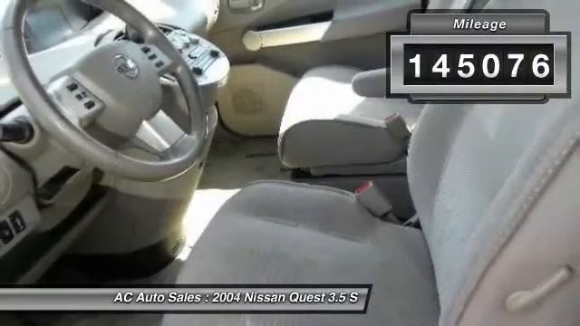 2004 Nissan Quest 3.5 S Lakehurst NJ 08759