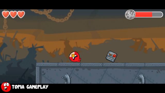 RED BALL 4: SUPER RED BIRD vs BOX FACTORY 'All Levels' ANGRY BIRDS SPACE ANIMATED GAMEPLAY смотреть онлайн