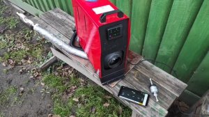 Дизельная автономка в палатку для зимней рыбалки. Попытка "зашумить" китайский фен.