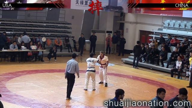 USA vs China - Women 68kg Shuai Jiao - TianDiLong Cup, Yixing, China 2013 смотреть онлайн