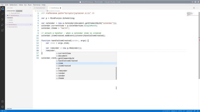 Adding Reminders to Schedule Events in JavaScript смотреть онлайн