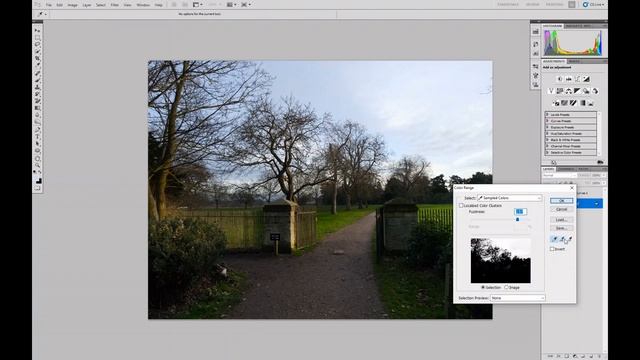 Photoshop for Landscape Photography Part 3 Using colour range to create masks смотреть онлайн