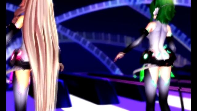 [MMD] Happy Synthesizer - IA X Gumi [Motion, Camera, WAV Download]