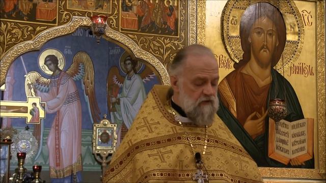 2018.01.28. Неделя о мытаре и фарисее. Проповедь Протоиерея Виктора Потапова смотреть онлайн
