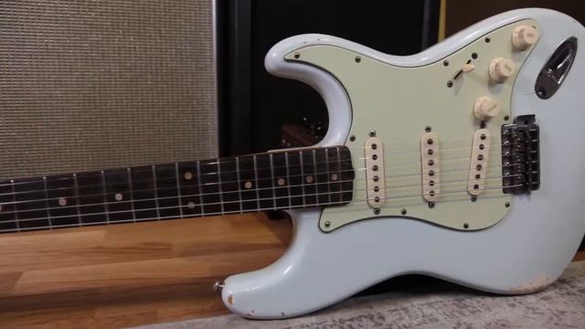 pre CBS 1961 Fender Stratocaster смотреть онлайн