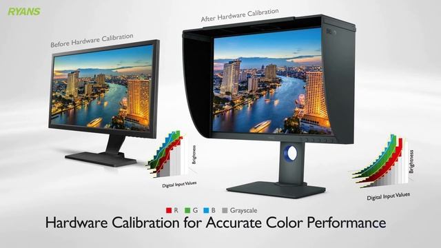 BenQ SW240 PhotoVue 24 inch WUXGA Color Accuracy IPS | Ryans Computers смотреть онлайн