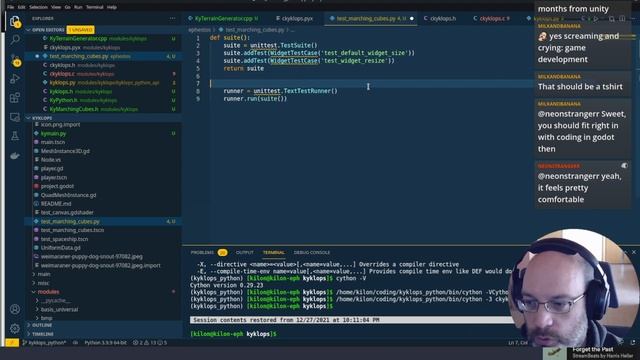 Python unit testing Marching cubes in Godot 4 part 2 | Ephestos смотреть онлайн