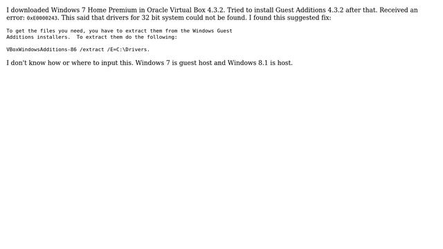 Oracle Box Guest Additions смотреть онлайн