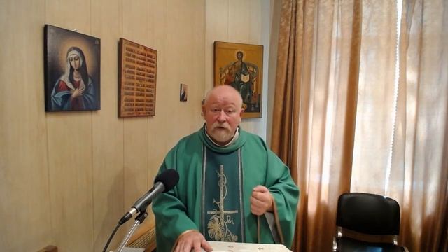 Проповедь отца Юрия Дорогина на литургическое слово дня смотреть онлайн