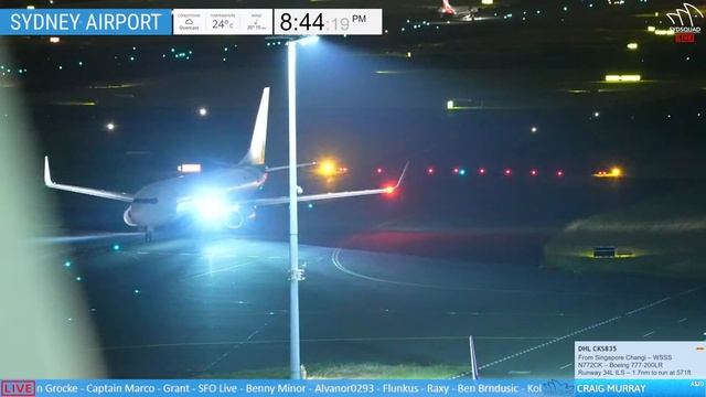 ? LIVE - Plane Spotting @ Sydney Airport W/Kurt + ATC! ? SYD Curfew @ YSSY