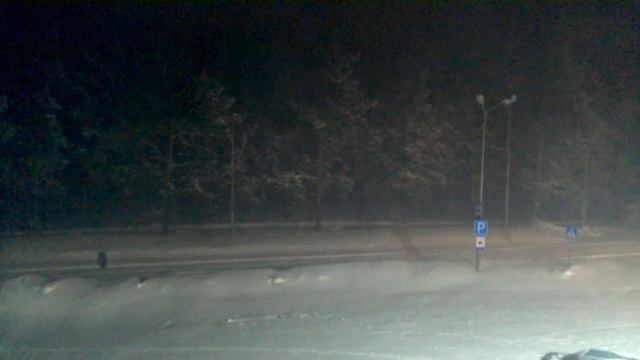 г. Карпинск. Сильная метель! 20.03.2016 г. смотреть онлайн