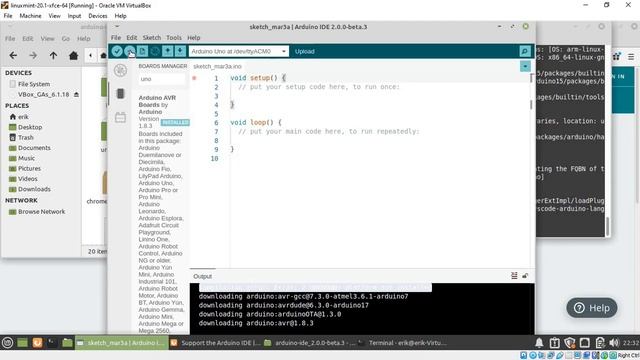 Install Arduino IDE 2.0 beta on Linux Mint 20.1 смотреть онлайн
