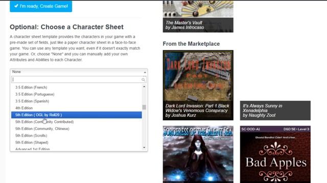 Обучение Roll20 ч.1 - создание игры смотреть онлайн