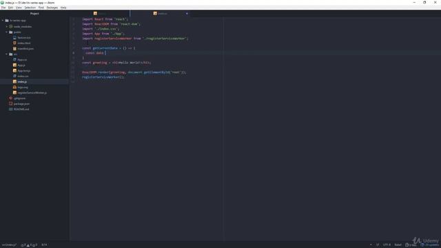 3. React JS Tutorial - JSX смотреть онлайн