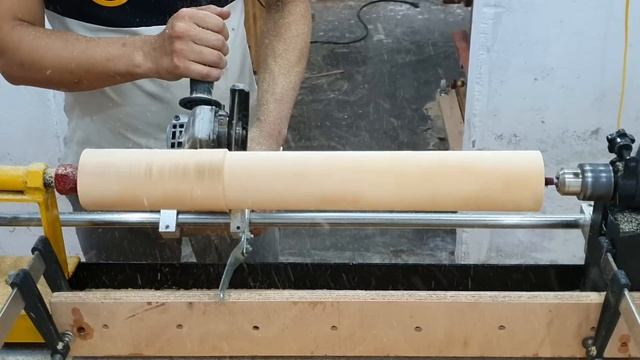 DIY Wood Lathe Upgraded Version || It's Easy To Do This || Homemade Lathe