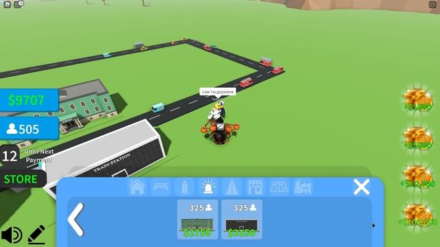 Я ПОСТОИЛ СВОЙ ГОРОД В РОБЛОКСЕ!|City Tycoon! смотреть онлайн