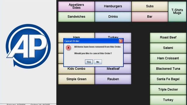 POS Instructional Video 05 - Void Item / Cancel Order смотреть онлайн
