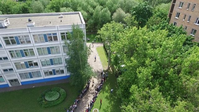 Живой коридор для 11 классов ГБОУ Школы №1375 смотреть онлайн