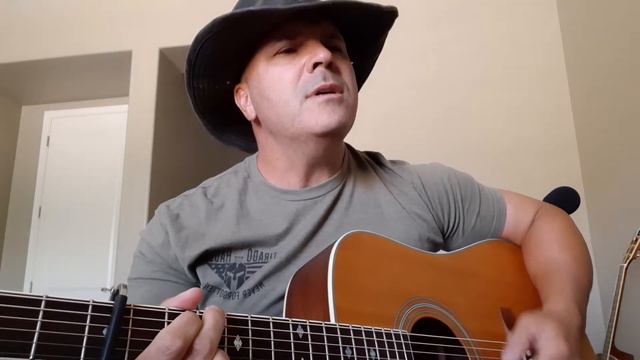 Forever girl Jon Langston cover on an Epiphone Masterbilt guitar смотреть онлайн