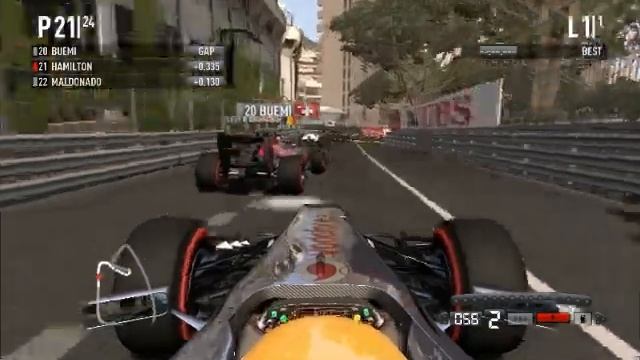 F1 2011 Gameplay Test NVIDIA GT 520m Aspire 4743zg смотреть онлайн