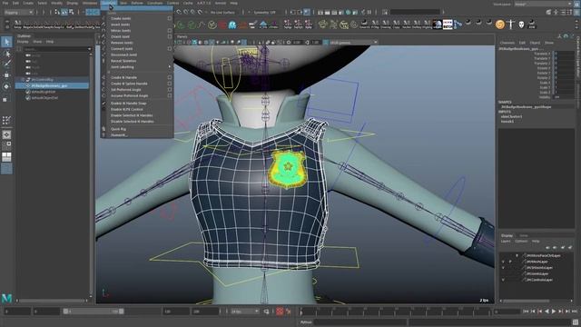 Average Skin Weights - Python script for Maya смотреть онлайн