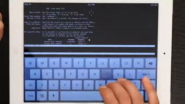 How to Use VIM to Edit a File on an iPad смотреть онлайн