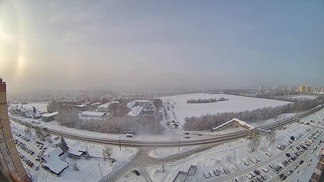 Киров 6 января 2023 года: солнечное гало смотреть онлайн