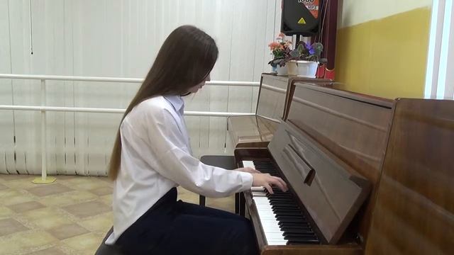Требик Мария, фортепиано. Попурри на темы русских песен. смотреть онлайн